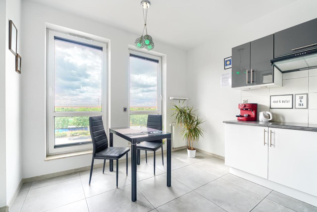 Top Oder Apartments- Private Parking Szczecin Dış mekan fotoğraf