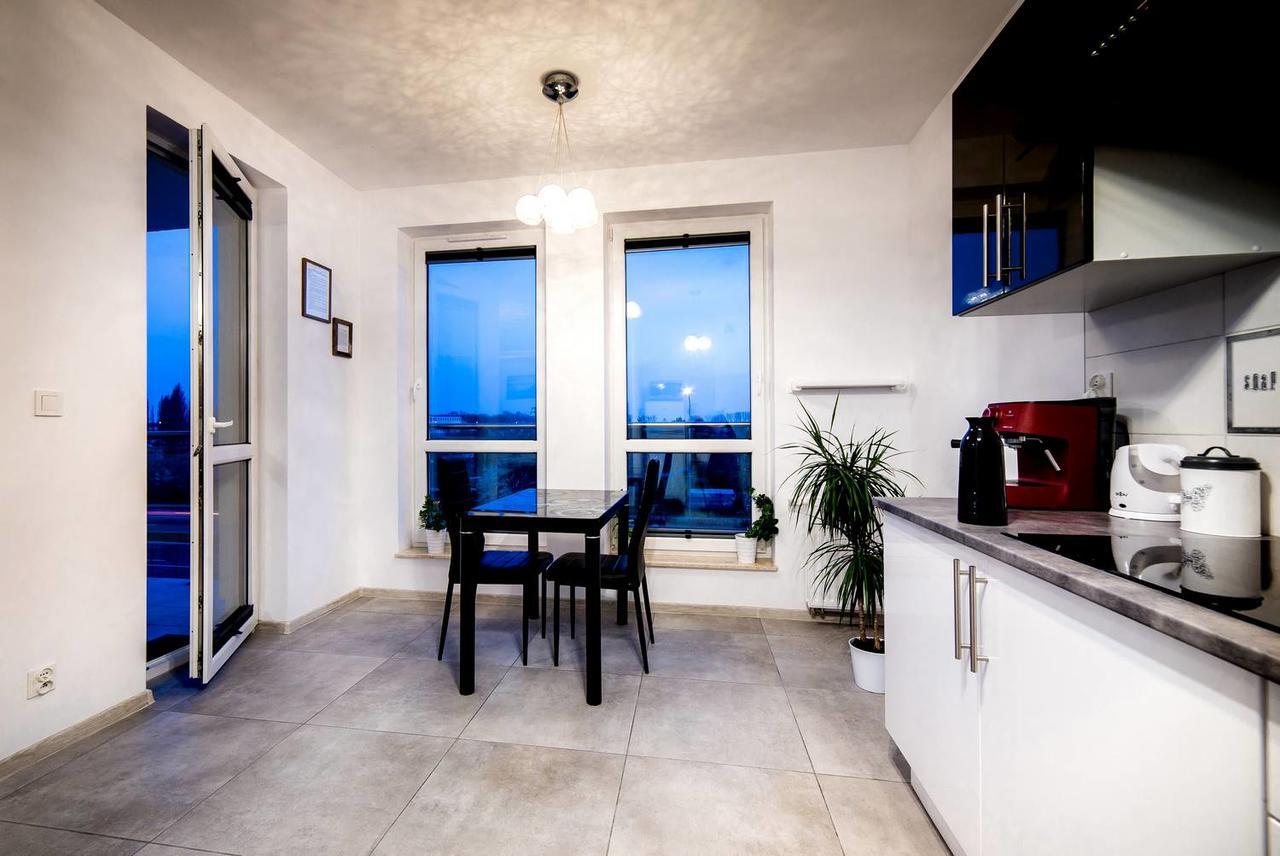 Top Oder Apartments- Private Parking Szczecin Dış mekan fotoğraf