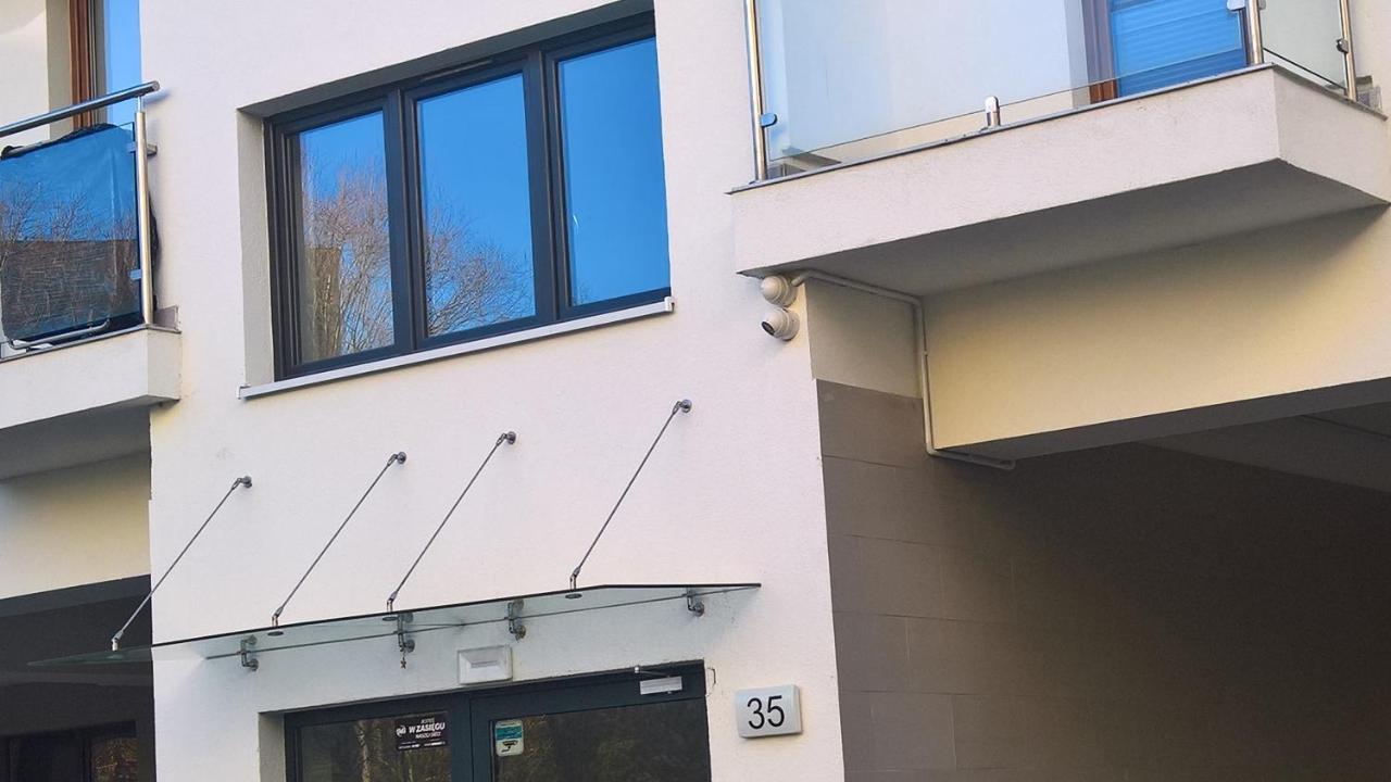 Top Oder Apartments- Private Parking Szczecin Dış mekan fotoğraf